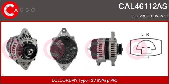 Casco CAL46112AS - Ģenerators autospares.lv