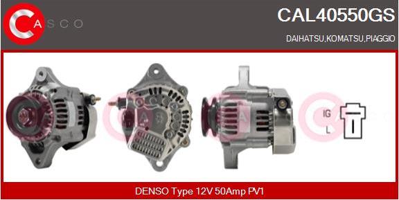 Casco CAL40550GS - Alternator www.autospares.lv