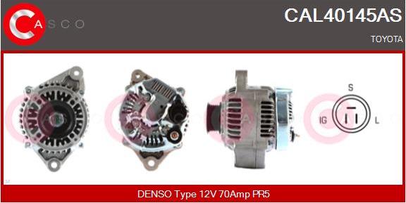 Casco CAL40145AS - Alternator www.autospares.lv