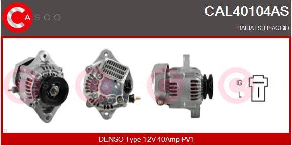 Casco CAL40104AS - Alternator www.autospares.lv