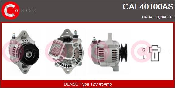 Casco CAL40100AS - Ģenerators autospares.lv