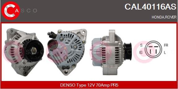 Casco CAL40116AS - Ģenerators autospares.lv