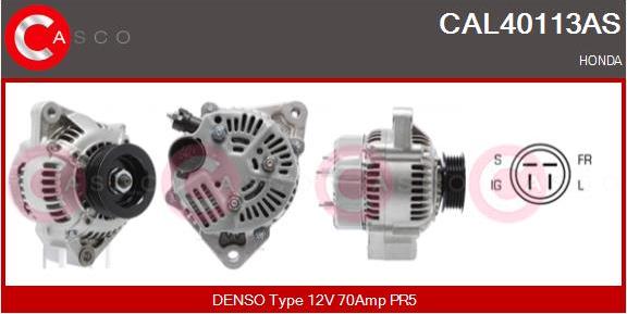 Casco CAL40113AS - Ģenerators autospares.lv