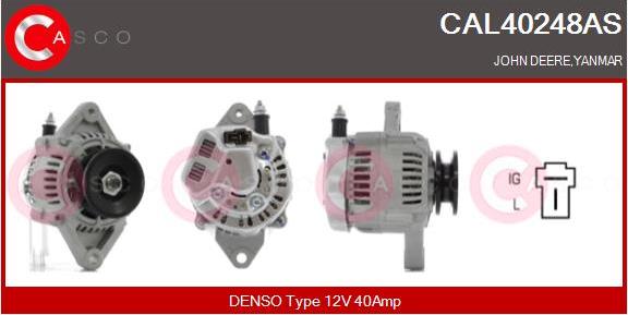 Casco CAL40248AS - Ģenerators autospares.lv