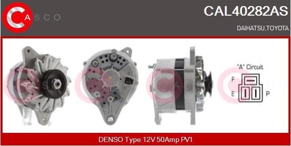 Casco CAL40282AS - Alternator www.autospares.lv