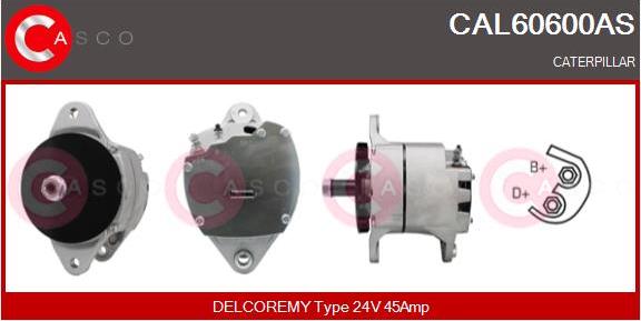 Casco CAL60600AS - Ģenerators autospares.lv