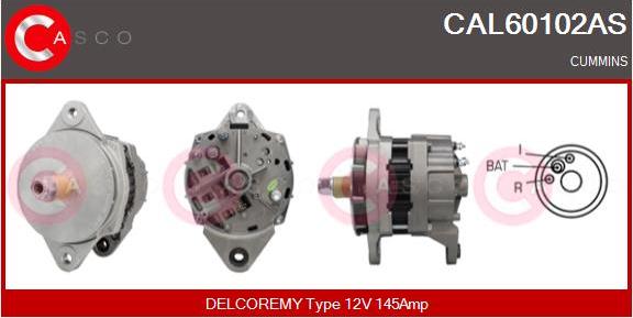 Casco CAL60102AS - Ģenerators autospares.lv