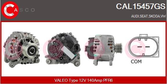 Casco CAL15457GS - Alternator www.autospares.lv