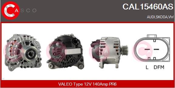 Casco CAL15460AS - Ģenerators autospares.lv