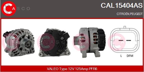 Casco CAL15404AS - Ģenerators autospares.lv