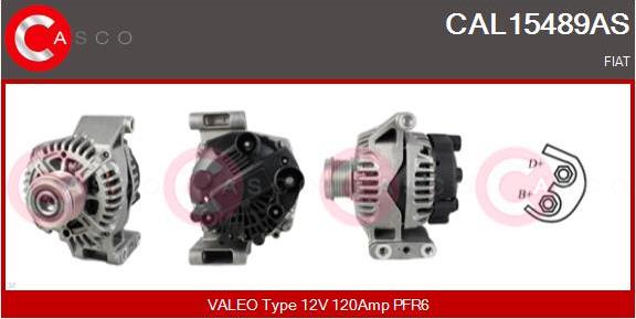 Casco CAL15489AS - Alternator www.autospares.lv