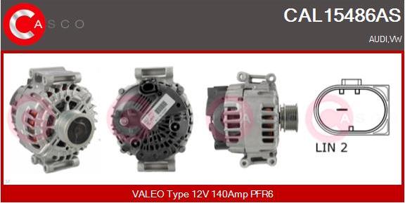 Casco CAL15486AS - Ģenerators autospares.lv