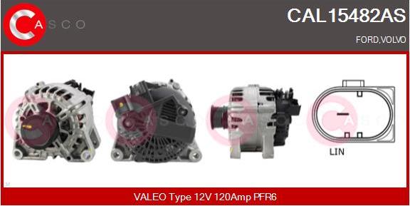 Casco CAL15482AS - Ģenerators autospares.lv