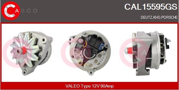 Casco CAL15595GS - Alternator www.autospares.lv