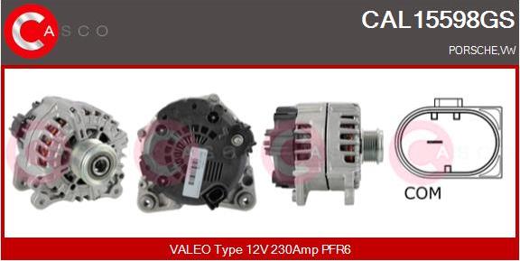Casco CAL15598GS - Ģenerators www.autospares.lv
