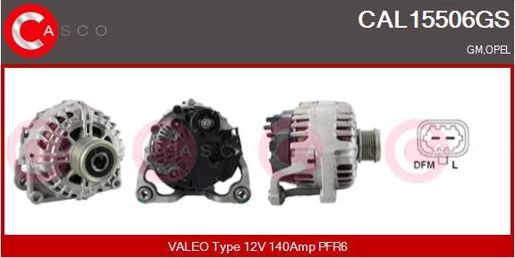 Casco CAL15506GS - Ģenerators www.autospares.lv