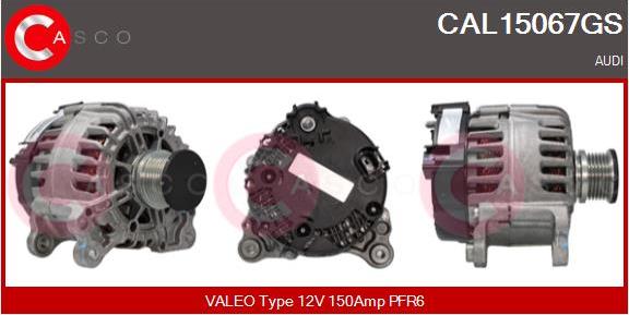 Casco CAL15067GS - Alternator www.autospares.lv