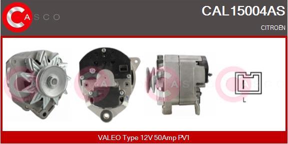 Casco CAL15004AS - Ģenerators autospares.lv