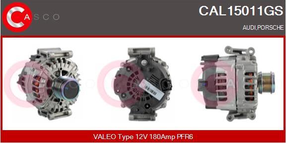 Casco CAL15011GS - Alternator www.autospares.lv