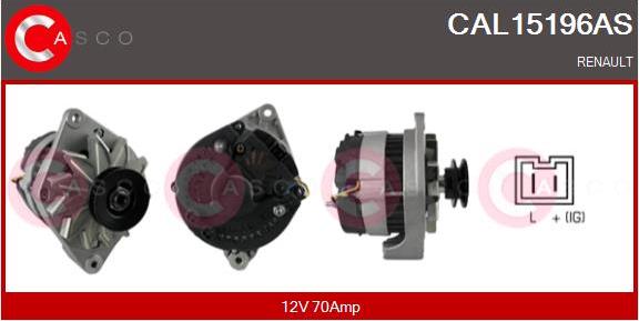 Casco CAL15196AS - Ģenerators autospares.lv