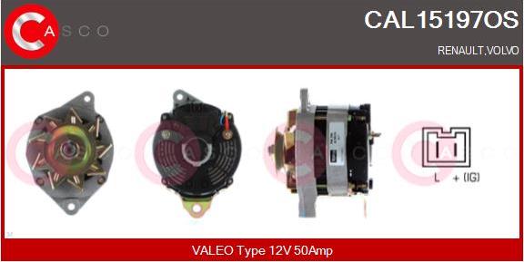 Casco CAL15197OS - Ģenerators autospares.lv