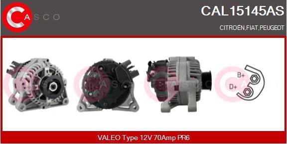 Casco CAL15145AS - Ģenerators autospares.lv