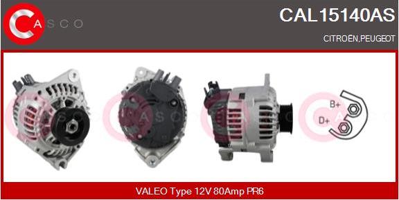 Casco CAL15140AS - Ģenerators autospares.lv