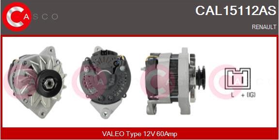 Casco CAL15112AS - Ģenerators autospares.lv