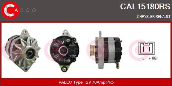 Casco CAL15180RS - Ģenerators www.autospares.lv