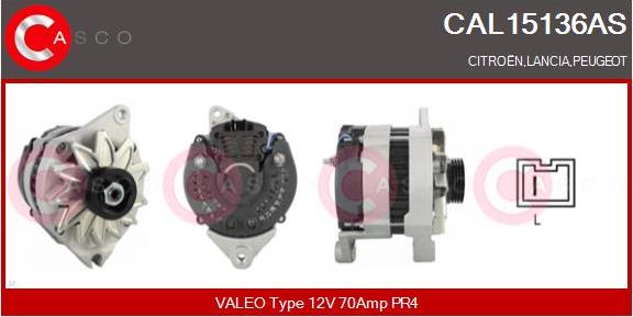 Casco CAL15136AS - Ģenerators autospares.lv