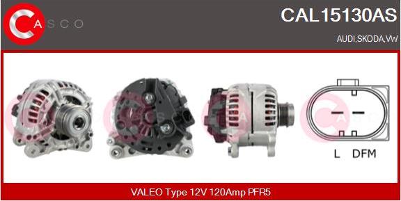 Casco CAL15130AS - Ģenerators autospares.lv