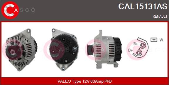 Casco CAL15131AS - Ģenerators autospares.lv