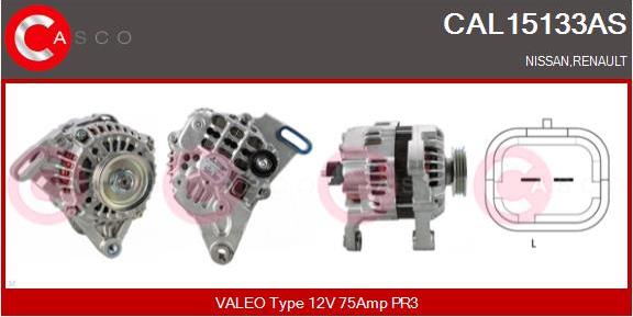 Casco CAL15133AS - Ģenerators www.autospares.lv