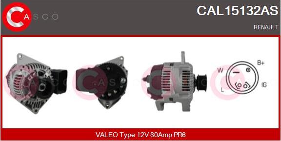 Casco CAL15132AS - Ģenerators autospares.lv