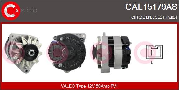 Casco CAL15179AS - Ģenerators autospares.lv