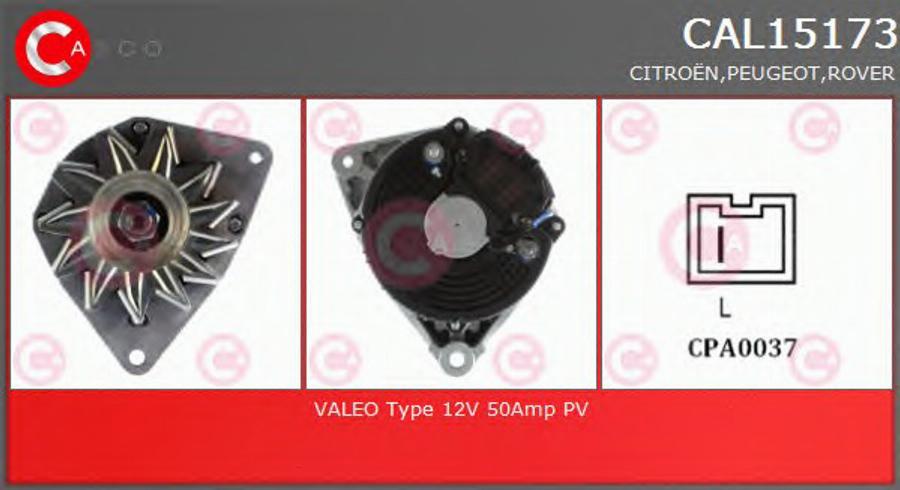 Casco CAL15173 - Ģenerators www.autospares.lv