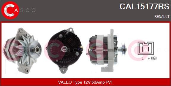 Casco CAL15177RS - Ģenerators autospares.lv