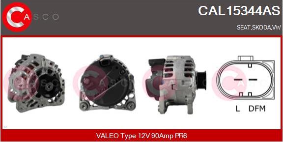 Casco CAL15344AS - Ģenerators autospares.lv