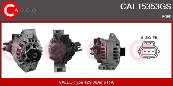 Casco CAL15353GS - Ģenerators autospares.lv