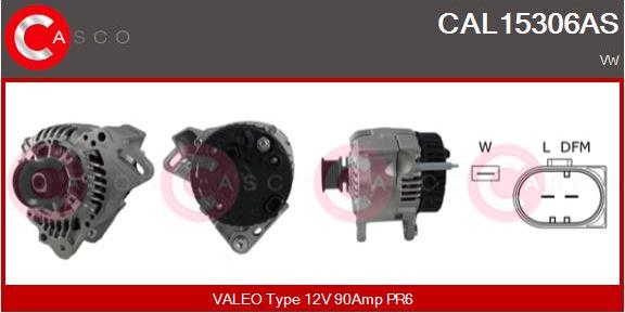 Casco CAL15306AS - Ģenerators autospares.lv