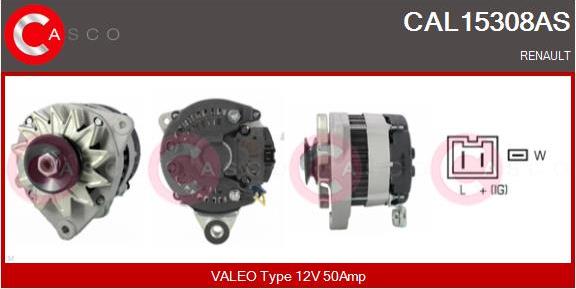 Casco CAL15308AS - Ģenerators autospares.lv