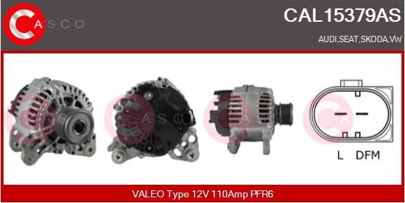 Casco CAL15379AS - Ģenerators autospares.lv