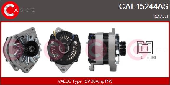 Casco CAL15244AS - Ģenerators autospares.lv