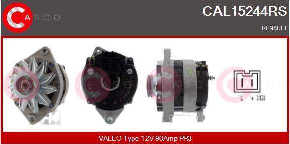 Casco CAL15244RS - Ģenerators autospares.lv