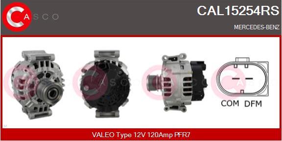 Casco CAL15254RS - Ģenerators www.autospares.lv