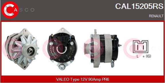 Casco CAL15205RS - Ģenerators autospares.lv