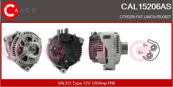 Casco CAL15206AS - Ģenerators autospares.lv