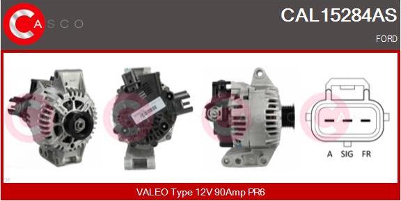 Casco CAL15284AS - Alternator www.autospares.lv