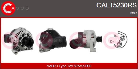 Casco CAL15230RS - Ģenerators autospares.lv