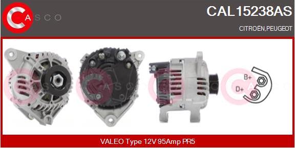 Casco CAL15238AS - Ģenerators autospares.lv